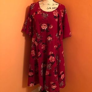 Torrid floral dress size 24